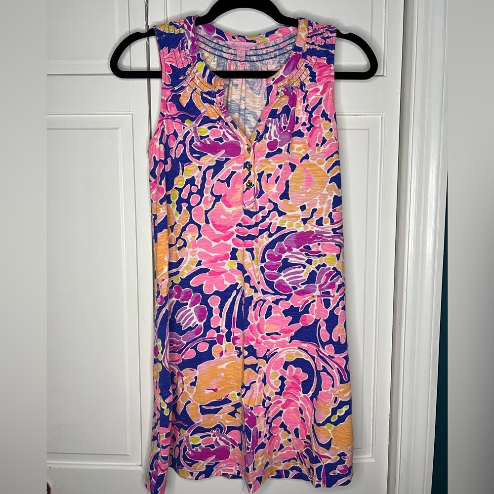 Lilly Pulitzer Sleeveless Shirt Dress